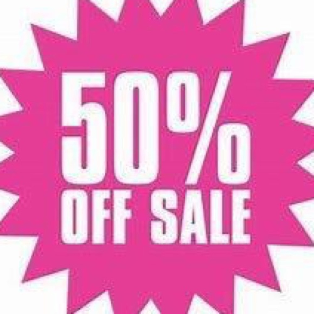 BUY ONE GET ONE 50% OFF SALE!!